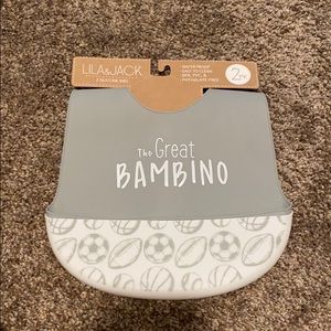 Lila & Jack 2 piece bib set! NWT